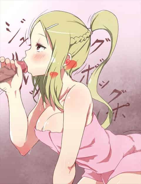 しゃぶり尽くしてほしいフェラチオの二次エロ画像！b