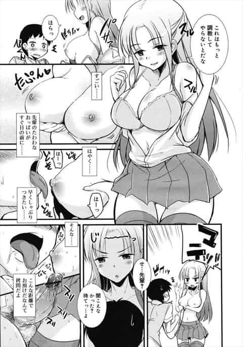 女ばかりの生徒会で奴隷扱いされて痴女責めされる男子生徒b