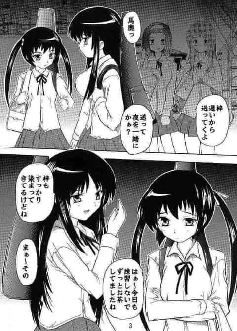 澪ちゃんと梓ちゃんが学校帰りの夜道にハイエースで拉致られてしまい･･･b