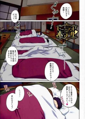 家族旅行中、両親が寝たのを確認すると兄妹はエッチタイム☆